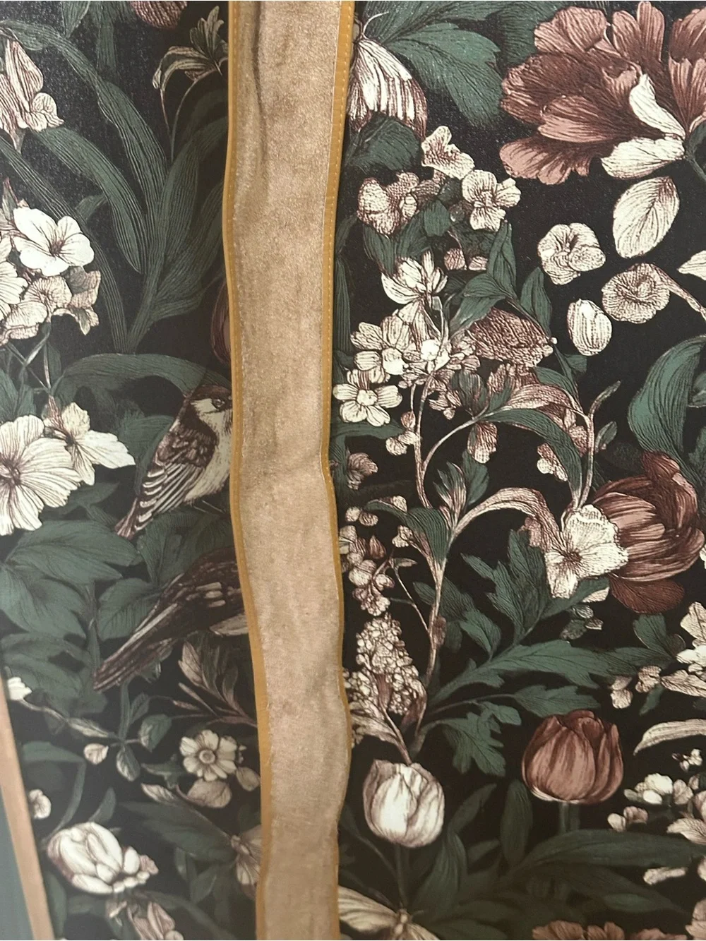 Vintage 70s Leather metal Floral Belt Size Medium